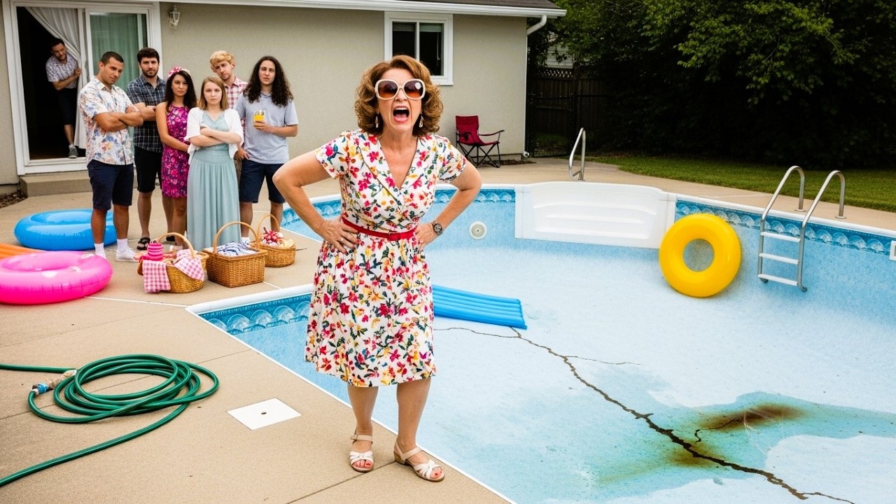 HOA Karen Demanded My Pool for Her Party — So I Drained It Overnight and She Lost Her Mind