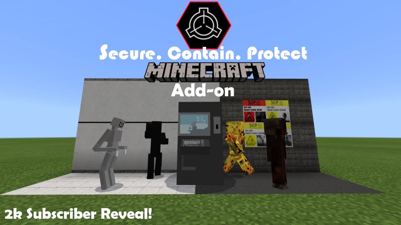 SCP's I made Minecraft Collection