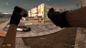 LAPD - bodycam footage of cop getting struck many times in the chest (totally gmod realism)