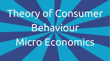 Introduction to Theory of consumer behaviour | CA CPT | CS & CMA Foundation | Class 11