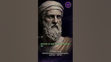 Life Rule😎🔥~ Pythagoras Life Lessons: "Power is the near.."