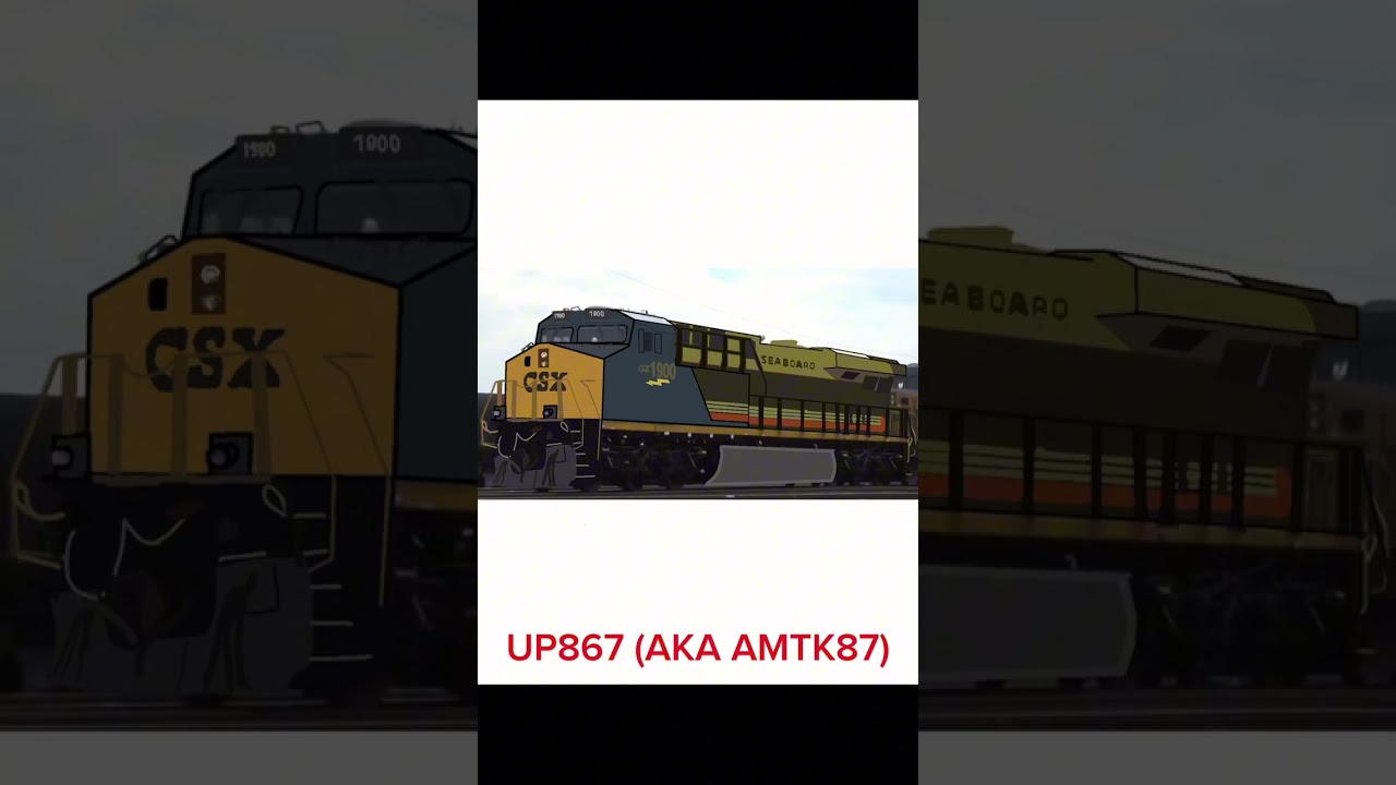 CSX 1900 Speed draw and NS 4822