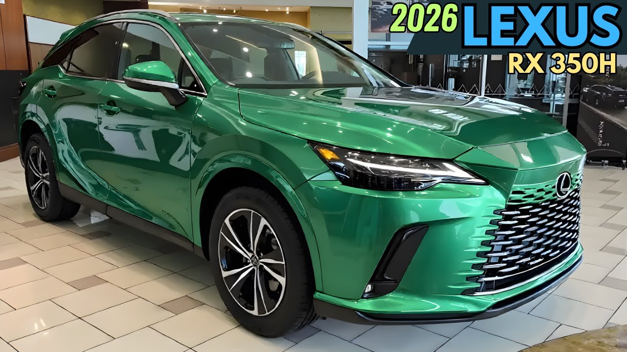 2026 Lexus RX 350h Review - 7 Reasons This Hybrid SUV Is Truly ...