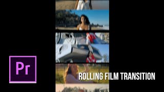 Simple FILM ROLL Transition Effect In Premiere Pro( Easy Tutorial )