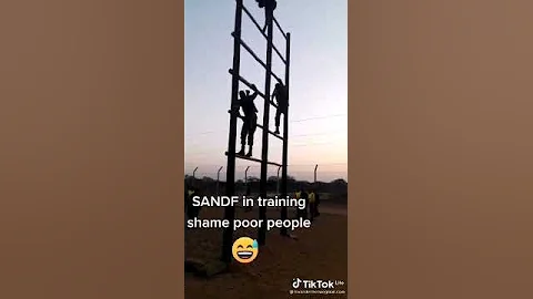 Sandf trannie Fall during training