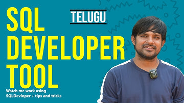 02 How To Use SQL Devloper Tool Short Cuts in Telugu | PANDIT AJESH | SQL TUTORIALS