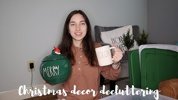 Rae Dunn Christmas & Christmas Decor Declutter With Me