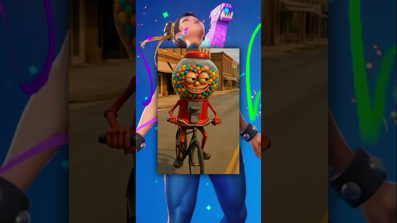 Me Retaron a Hacer a Chicleteira Bicicleteira en Fortnite!