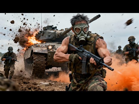 فيلم حرب ملحمي دبابات تسيطر على الجبهة لكن مقاتل مقاومة يقلب المعركة بضربة أخيرة