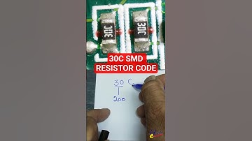30C SMD Resistor Marking || Decode EIA-96 Resistor Code | SMD Resistor Value #shorts