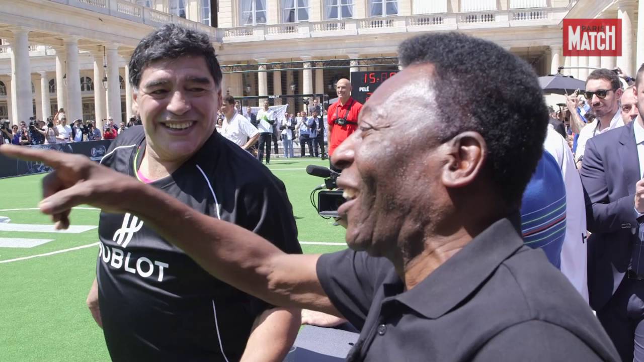 Maradona contre Pelé : duel de légende pour l’Euro 2016