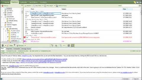 Groupwise - Long Folders List