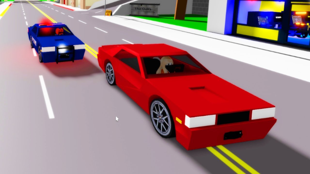 Police Chase In Roblox Brookhaven RP - YouTube