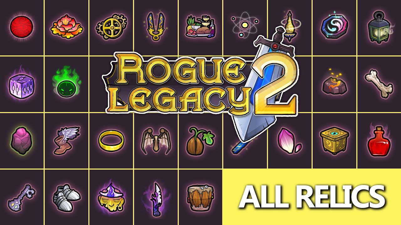 ALL Relics in Rogue Legacy 2 [Arcane Hallows Update]