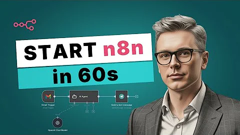 n8n Beginner Guide in 60 Seconds | How to Start & Build Your First Automation