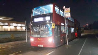Full Ride Visual - TFL Bus Route 304: Custom House - Manor Park | GAL Blue Triangle!!