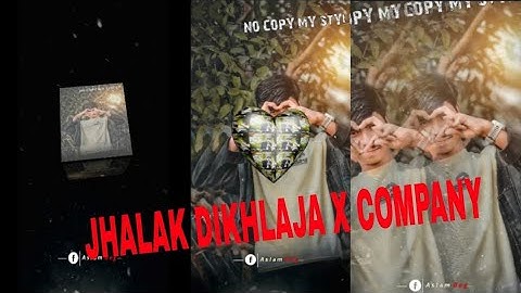 JHALAK DIKHLAJA X COMPANY|| MC STAN REMIX ||MC STAN BIG FAN BOSS.. ©©||#alightmotion #xmlpreset