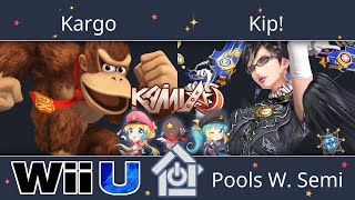 KamiCon 2018 - Kargo (DK) vs Kip! (Bayonetta) - Smash 4 Pools W. Semi