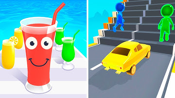 Juice Run | Shape-shifting - All Level Gameplay Android,iOS - NEW APK UPDATE