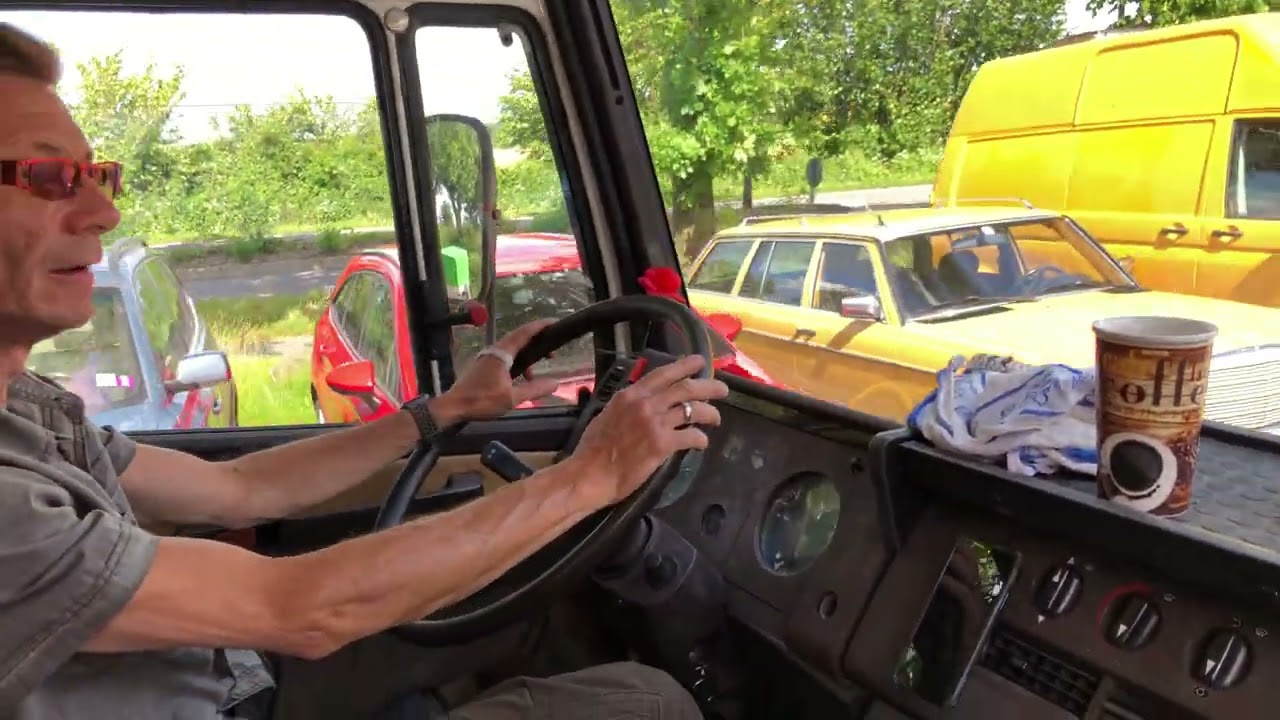 Wir holen BIG BOY ab !!!  #mercedes T2 609D  #vanlife Wir fahren nach #africa