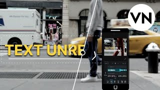Master Text Reveal And Unreveal Effect As You Walk Vn Video Editor Tutorial