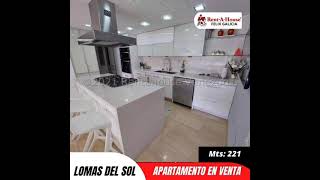 APARTAMENTO EN VENTA,  URB.  LOMAS DEL SOL MTS2: 221