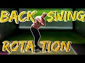 Backswing rotation  stop messing around i will give you insight