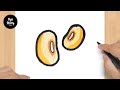 #717 How to Draw a Soy Beans - Easy Drawing Tutorial