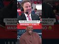 Coach Pitino had a blast talking to Jamal Mashburn and the CBB on TNT crew after St. John’s win 😆