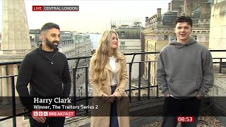 The Traitors Finalists On BBC Breakfast [27.01.2024]