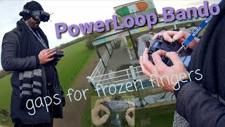 Powerloop Bando and Frozen fingers| Stick Cam| Fpv Super Proximity freestyle