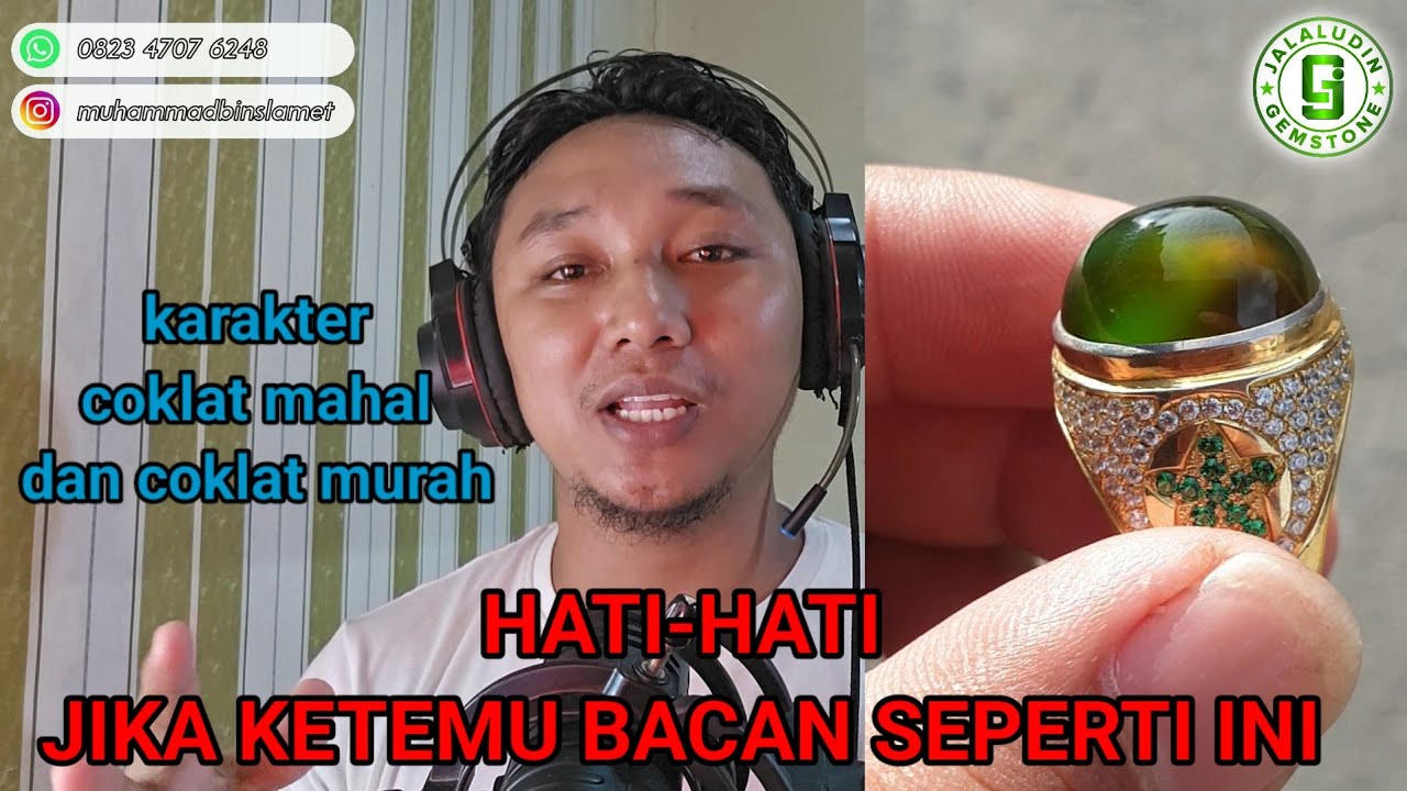kenapa batu bacan coklat ada yang mahal dan ada yang murah❗️❗️❗️