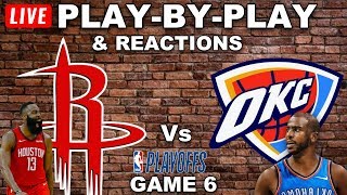 It's elimination game for okc, can the rockets close out? who do you
got? #houvsokc #nba #furytime get hotmic app on ios here:
https://apps.apple.com/us/...