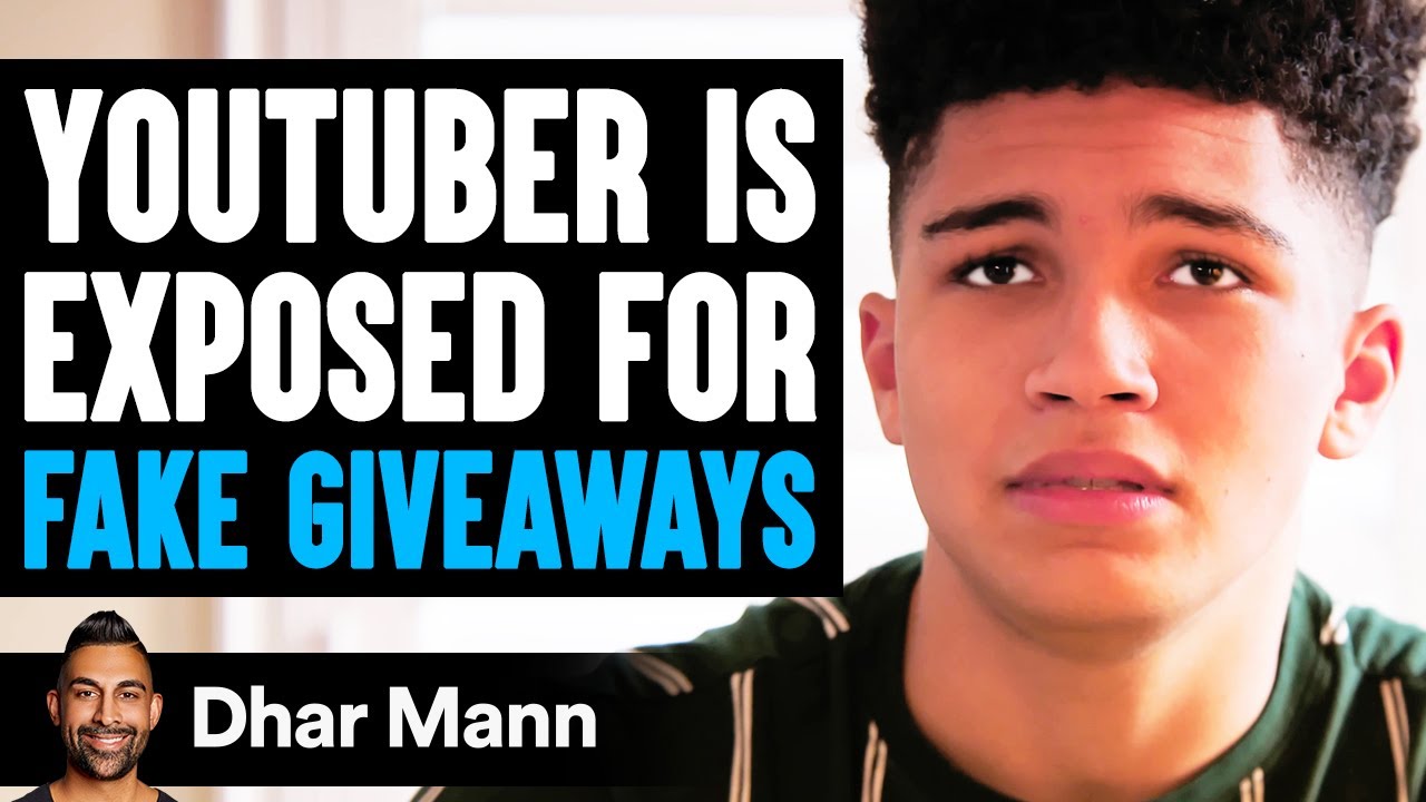 YouTuber Is EXPOSED For FAKE GIVEAWAYS, He Lives To Regret It | Dhar Mann