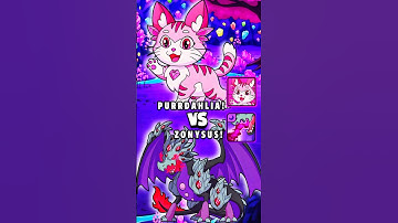 Dynamons World: Purrdahlia VS Zonysus Battle 🔥 #dynamonsworld #shorts #pokemon #dynamons