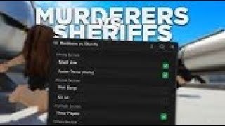 Murderers VS Sheriffs Duels Script | Aimbot | Triggerbot | ESP | Hitbox | PASTEBIN