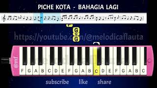 MELODICA NOTES BAHAGIA LAGI PICHE KOTA