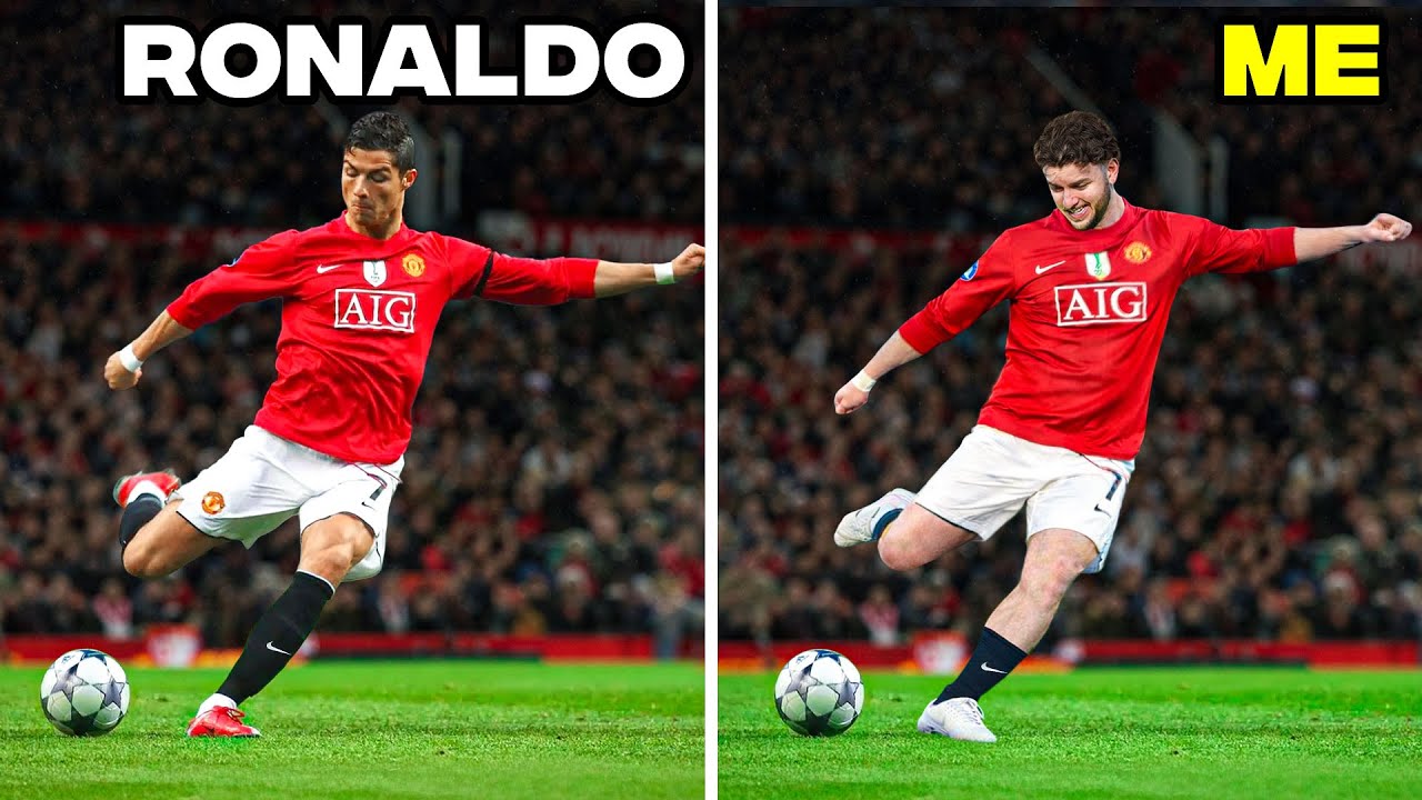 Recreating 1 Iconic Ronaldo Goal From Every Year