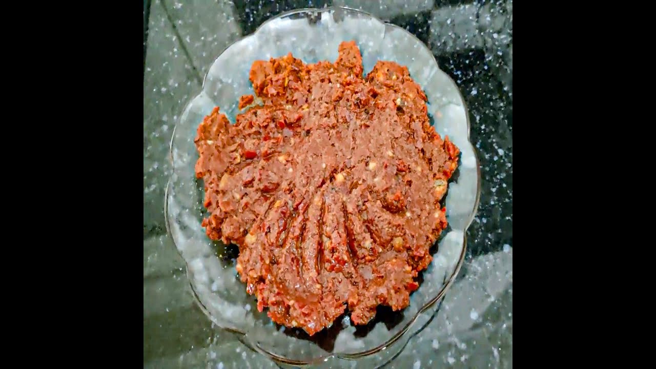 MUHAMMARA TARİFİ | (Cevizli Biber Ezmesi) | EV YEMEKLERİ | #shorts
