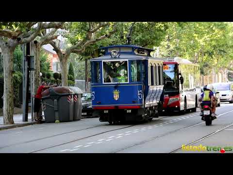 El Tramvia Blau de Barcelona