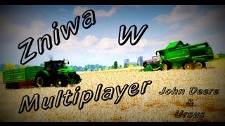 Landwirtschafts Simulator 2013 Hd Żniwa Harvest Ernte Multiplayer John Deere & Ursus