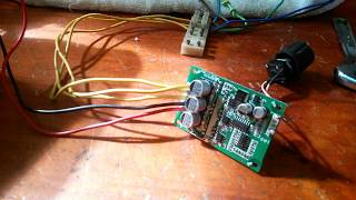 Ebay bldc motor(moteur)driver controller 12 volt to 36 volt 500 watt test pt2
