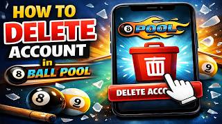 How to Delete Account in 8 Ball Pool | Permanently Delete 8 Ball Pool Account | 8 Ball Pool Remove screenshot 5