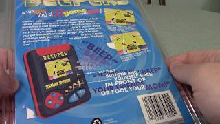 Запечатанная игра Tiger Electronics Beeper — распаковка и обзор screenshot 2