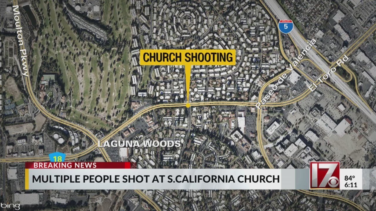 1 Dead and 4 Are Critically Injured in California Church Shooting