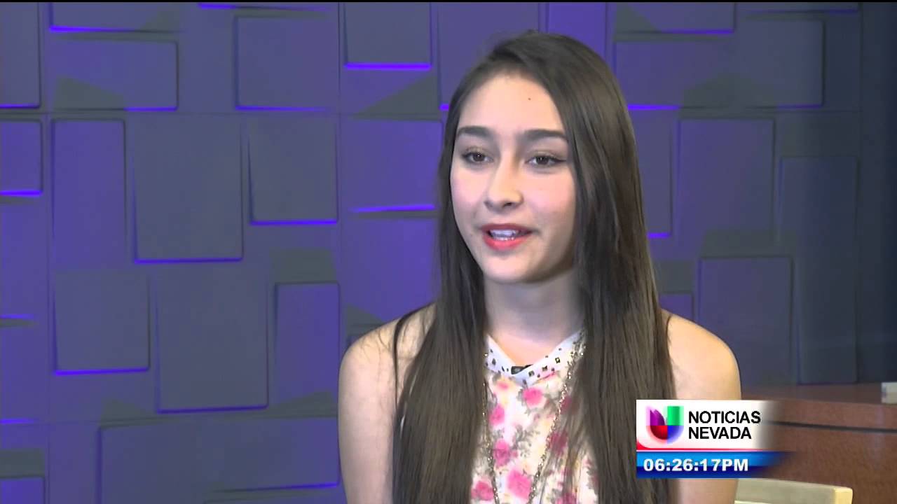 Bridget Gonzalez en Noticias Univision Nevada YouTube
