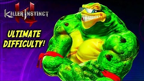 FIGHTING CPU ON ULTIMATE DIFFICULTY! (Killer Instinct)