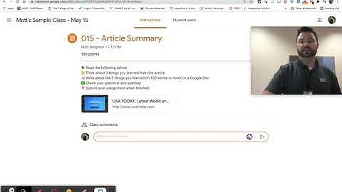 Google Classroom Hack for Adding Text and Audio Instructions Using Mote