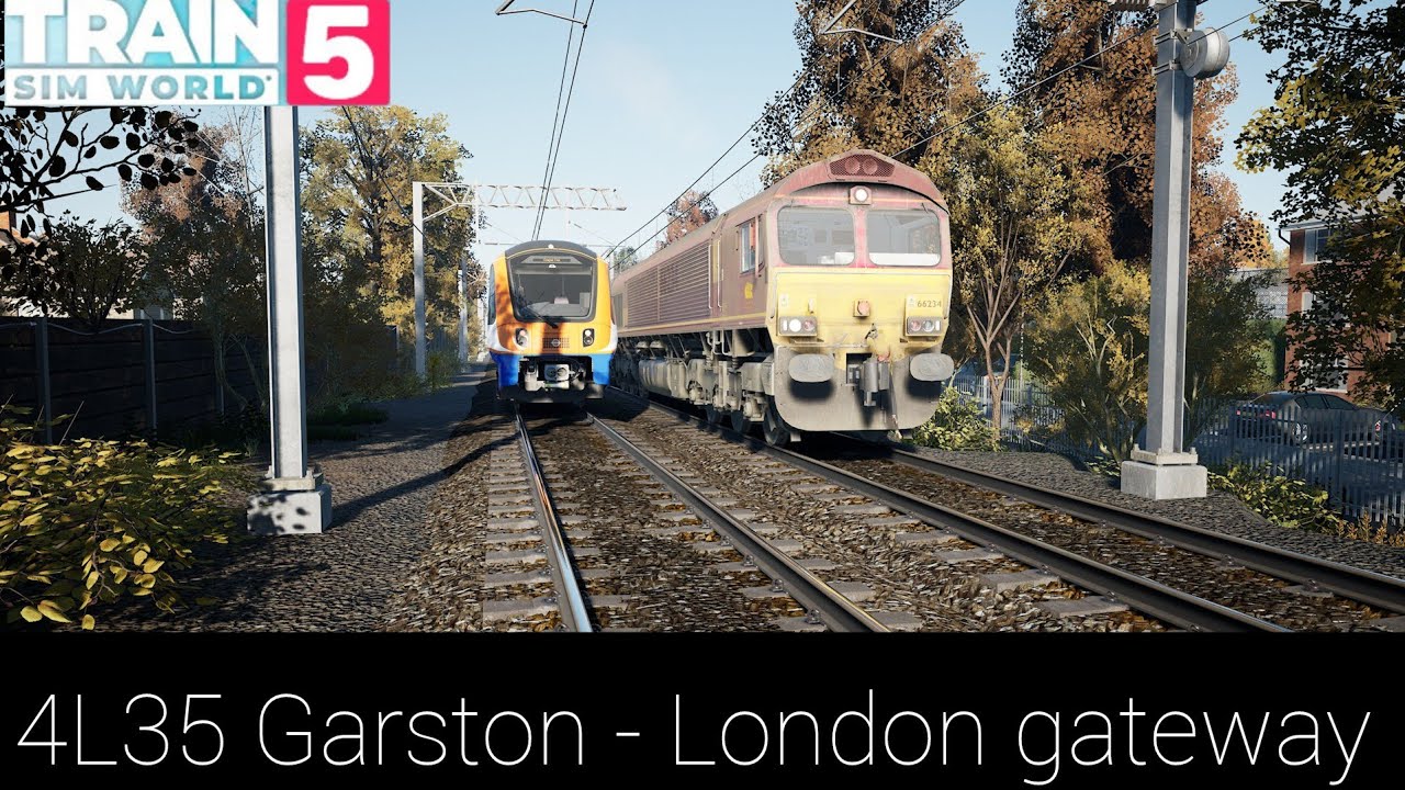4L35 Garston - London Gateway | A Full freight line run on TSW5 Suffragette line