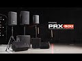 Jbl pro prx900 powered portable pa loudspeakers quick look